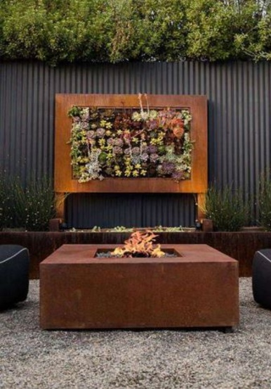 Костровая чаша минимализм